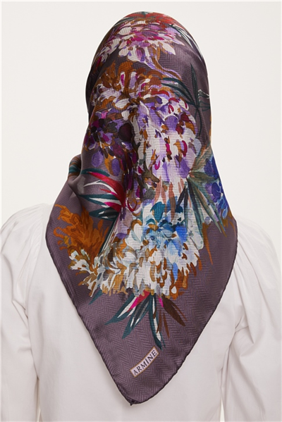 Armine Twill İpek Eşarp 22Ka3224 06