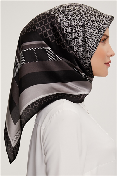 Armine Twill İpek Eşarp 22Ka3225 01