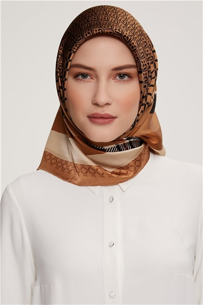 Armine Twill İpek Eşarp 22Ka3225 04