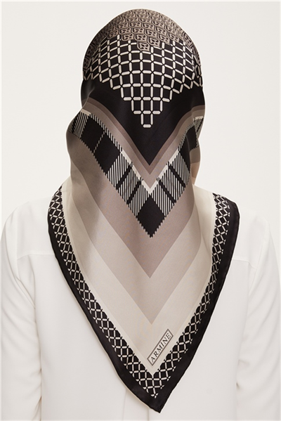 Armine Twill İpek Eşarp 22Ka3225 06