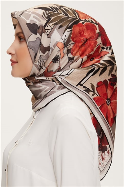 Armine Twill İpek Eşarp 22Ka3226 03