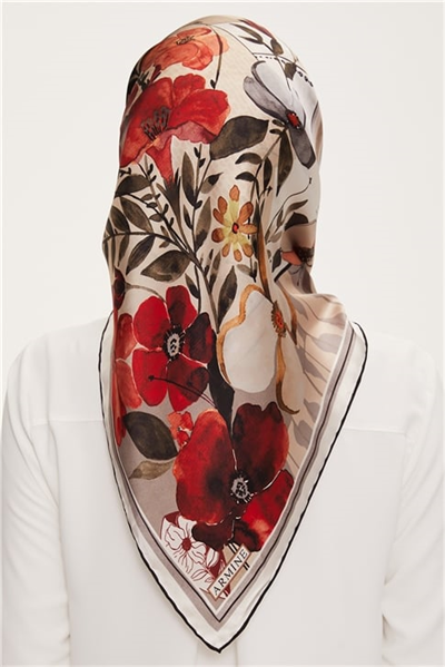 Armine Twill İpek Eşarp 22Ka3226 03