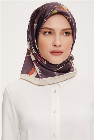 Armine Twill İpek Eşarp 22Ka3226 05
