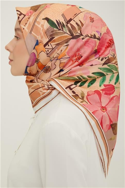 Armine Twill İpek Eşarp 22Ka3226 09