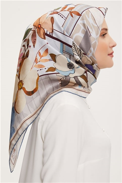 Armine Twill İpek Eşarp 22Ka3226 33