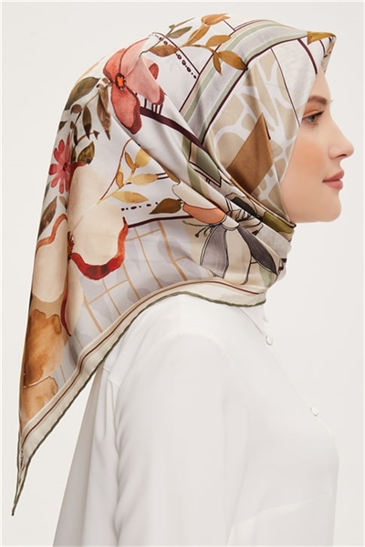Armine Twill İpek Eşarp 22Ka3226 36
