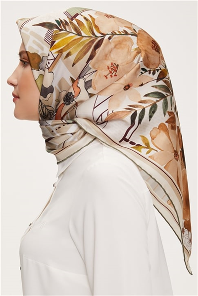 Armine Twill İpek Eşarp 22Ka3226 36