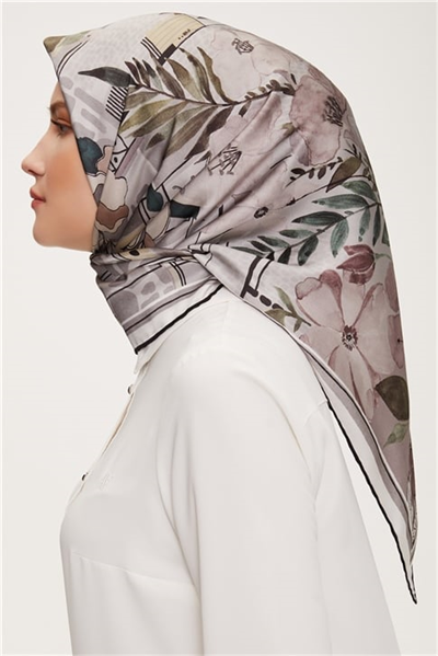 Armine Twill İpek Eşarp 22Ka3226 54