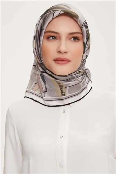 Armine Twill İpek Eşarp 22Ka3226 54