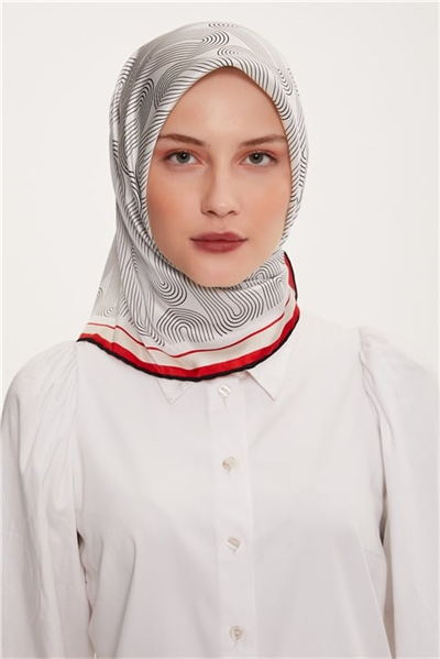 Armine Twill İpek Eşarp 22Ka3231 01