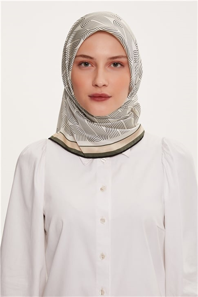 Armine Twill İpek Eşarp 22Ka3231 33