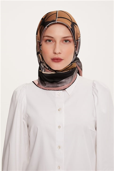 Armine Twill İpek Eşarp 22Ka3235 04