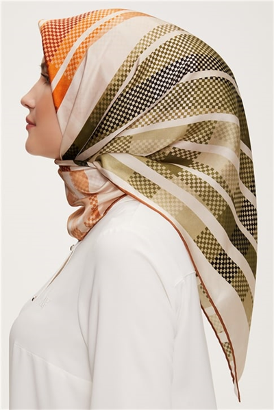 Armine Twill İpek Eşarp 22Ka3237 02