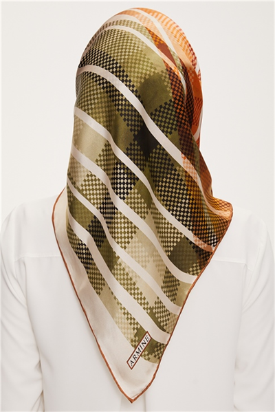 Armine Twill İpek Eşarp 22Ka3237 02