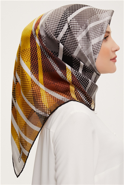Armine Twill İpek Eşarp 22Ka3237 34