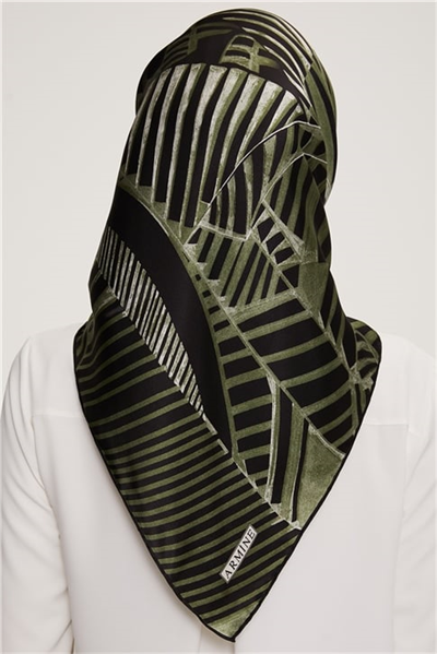Armine Twill İpek Eşarp 22Ka3238 35