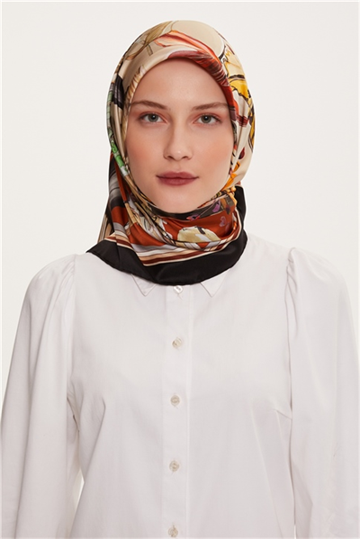 Armine Twill İpek Eşarp 22Ka3241 35
