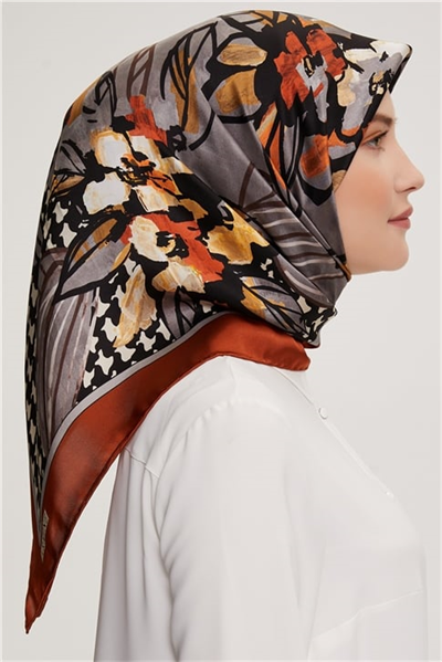 Armine Twill İpek Eşarp 22Ka3242 35