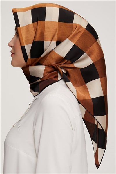 Armine Twill İpek Eşarp 22Ka3245 01