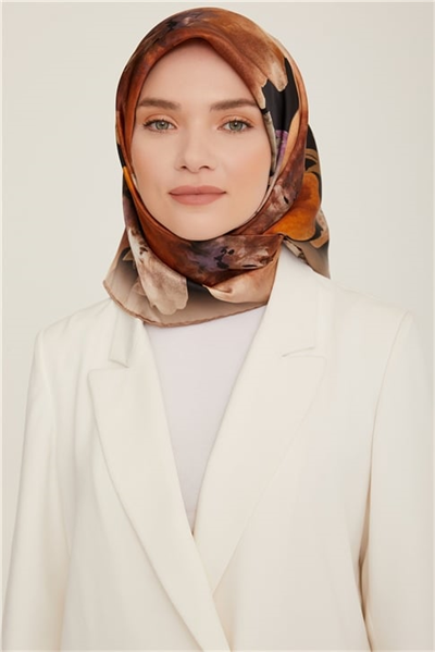 Armine Twill İpek Eşarp 22Ka8800 08