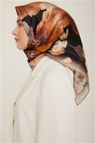 Armine Twill İpek Eşarp 22Ka8800 08