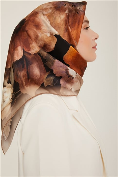 Armine Twill İpek Eşarp 22Ka8800 08