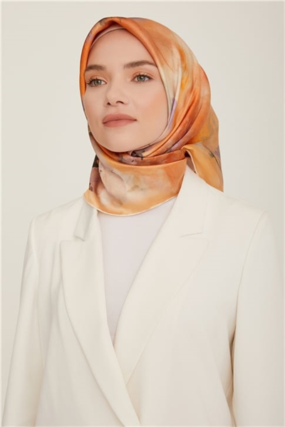 Armine Twill İpek Eşarp 22Ka8800 09