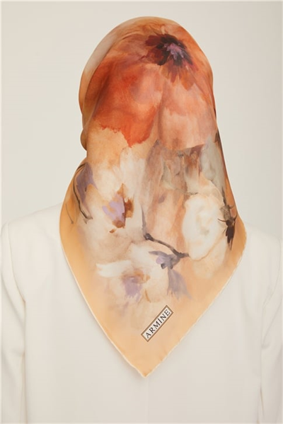 Armine Twill İpek Eşarp 22Ka8800 09