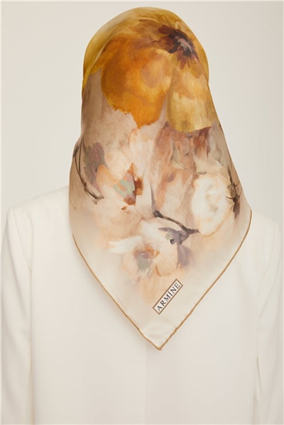 Armine Twill İpek Eşarp 22Ka8800 33