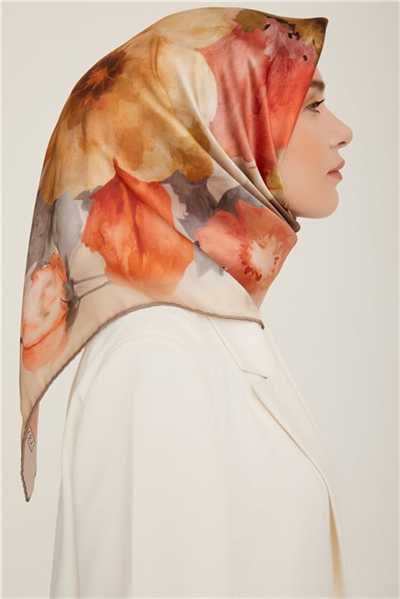 Armine Twill İpek Eşarp 22Ka8800 34