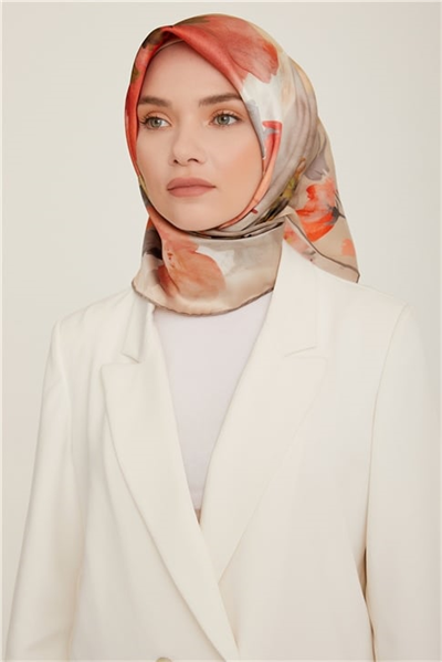 Armine Twill İpek Eşarp 22Ka8800 34