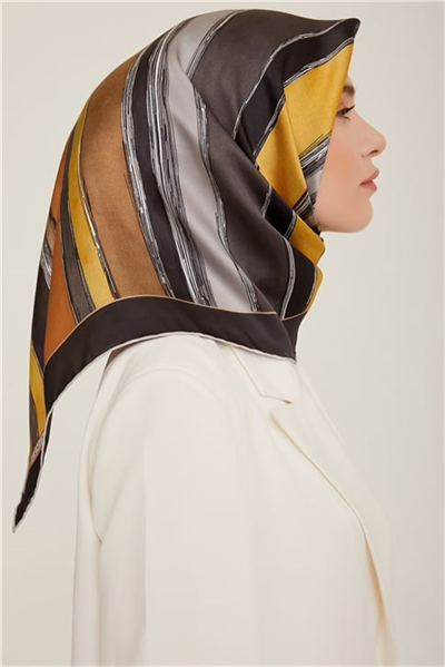 Armine Twill İpek Eşarp 22Ka8802 03