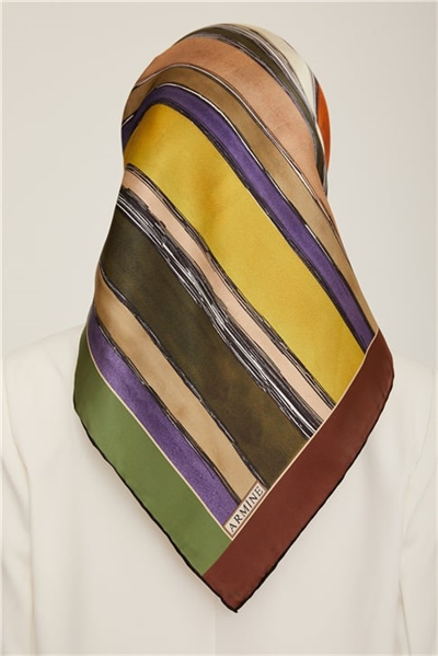 Armine Twill İpek Eşarp 22Ka8802 31