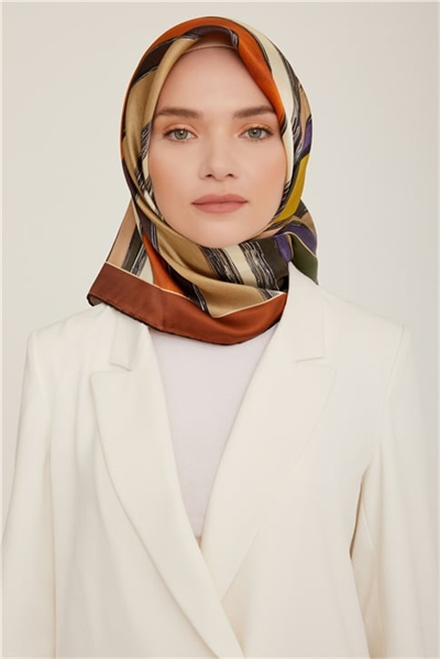 Armine Twill İpek Eşarp 22Ka8802 31