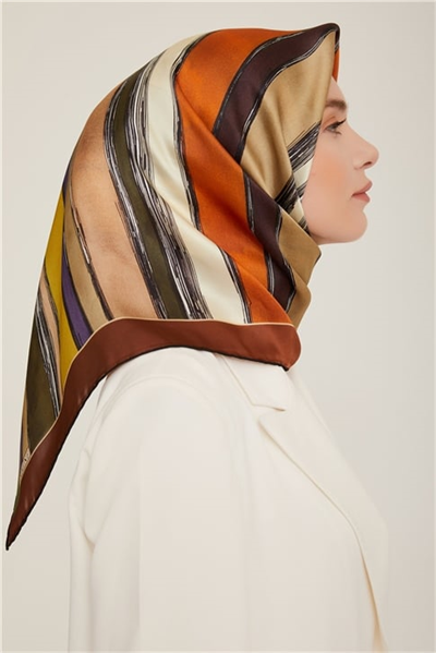 Armine Twill İpek Eşarp 22Ka8802 31