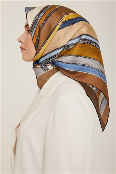 Armine Twill İpek Eşarp 22Ka8802 33