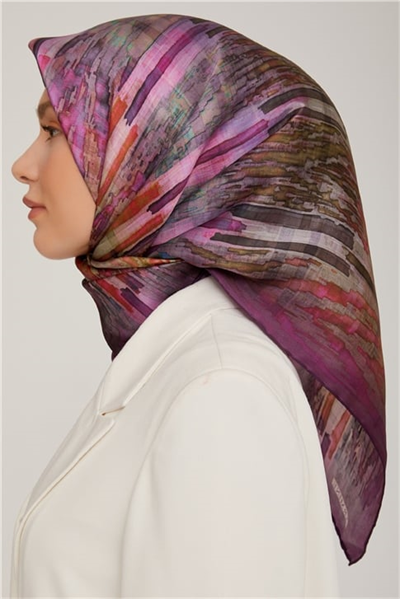 Armine Twill İpek Eşarp 22Ka8804 02