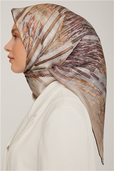 Armine Twill İpek Eşarp 22Ka8804 51