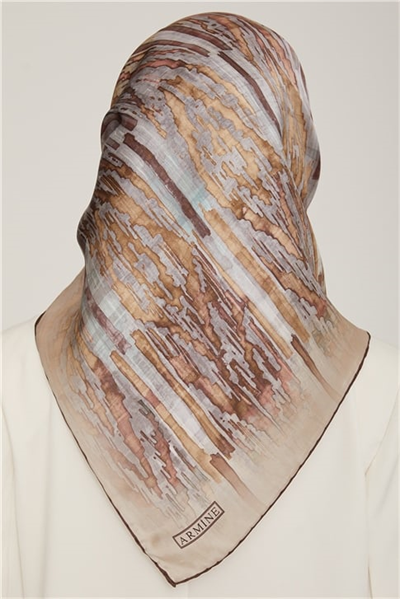 Armine Twill İpek Eşarp 22Ka8804 51
