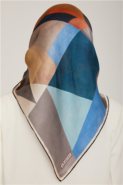 Armine Twill İpek Eşarp 22Ka8807 02