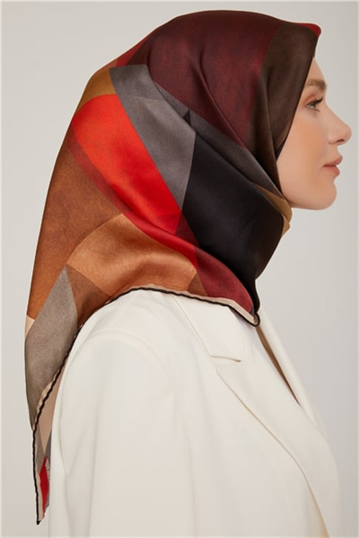 Armine Twill İpek Eşarp 22Ka8807 03