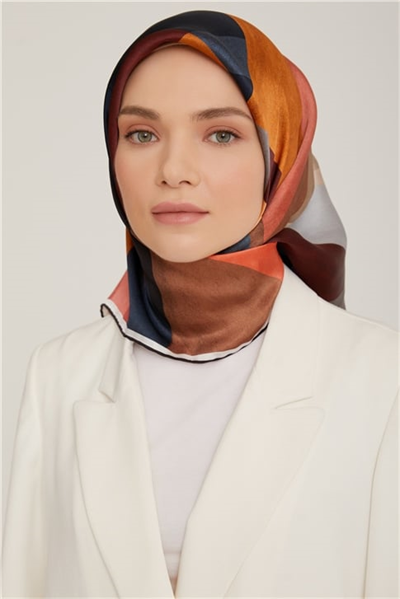 Armine Twill İpek Eşarp 22Ka8807 05