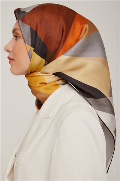 Armine Twill İpek Eşarp 22Ka8807 06