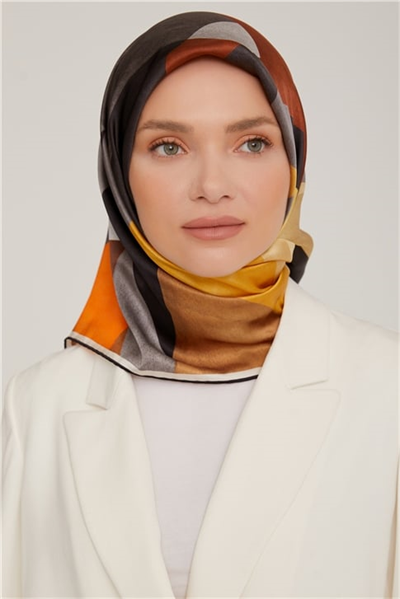 Armine Twill İpek Eşarp 22Ka8807 06