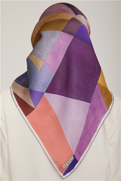 Armine Twill İpek Eşarp 22Ka8807 36