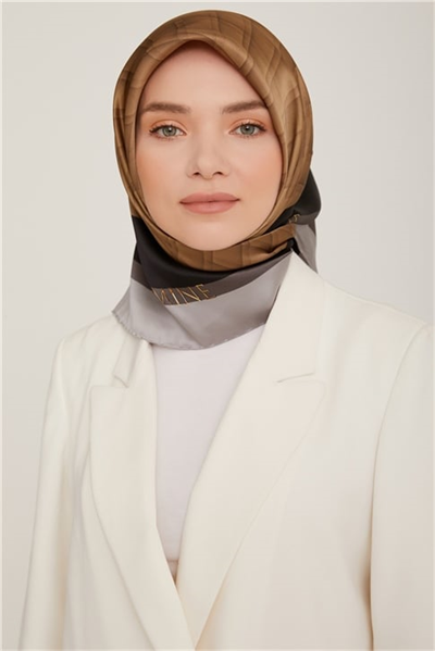Armine Twill İpek Eşarp 22Ka8813 34