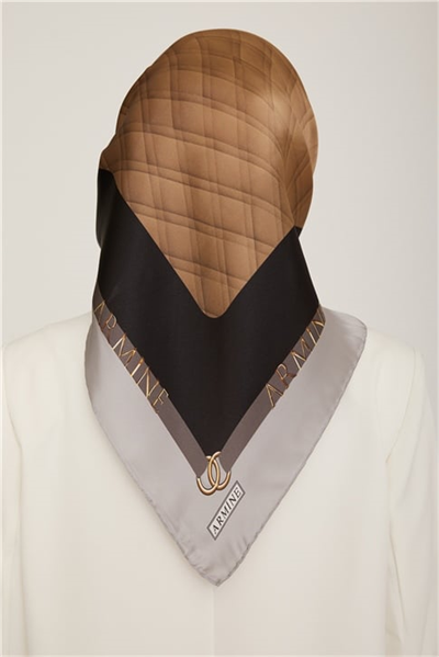 Armine Twill İpek Eşarp 22Ka8813 34