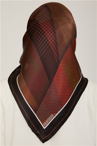 Armine Twill İpek Eşarp 22Ka8819 09