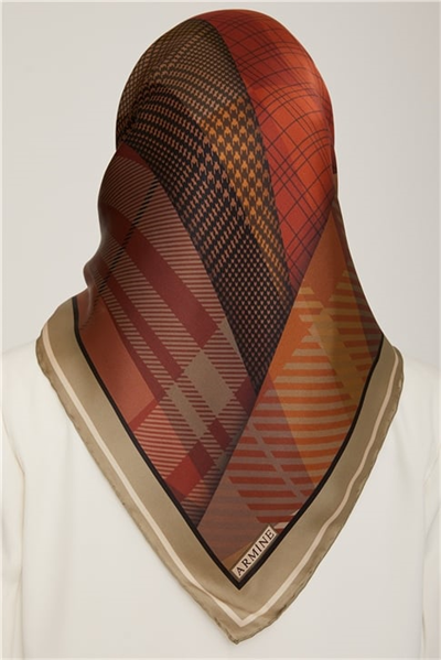 Armine Twill İpek Eşarp 22Ka8819 32