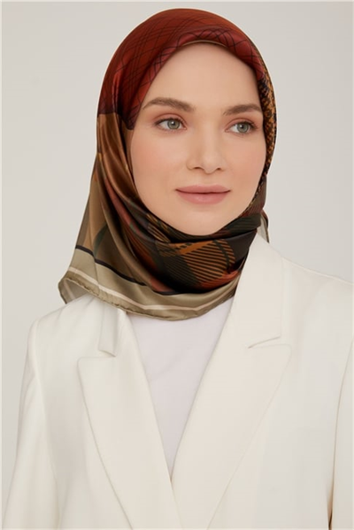 Armine Twill İpek Eşarp 22Ka8819 32